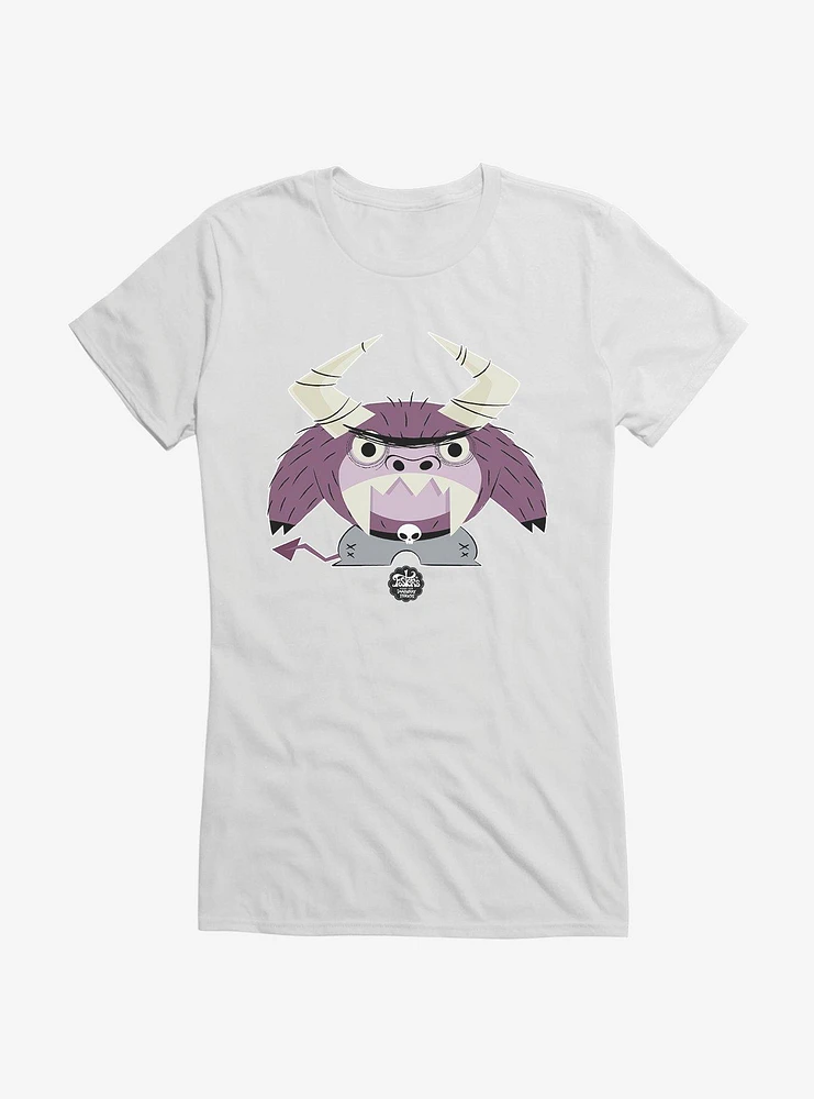 Foster's Home For Imaginary Friends  Eduardo Frowning Girls T-Shirt