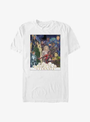 Marvel Eternals Gold Frame Poster T-Shirt