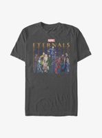 Marvel Eternals Group Repeating T-Shirt