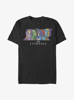 Marvel Eternals Silhouette Heads T-Shirt