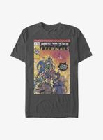 Marvel Eternals Vintage Style Comic Book Cover T-Shirt