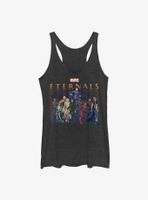 Marvel Eternals Group Repeating Womens Tank Top