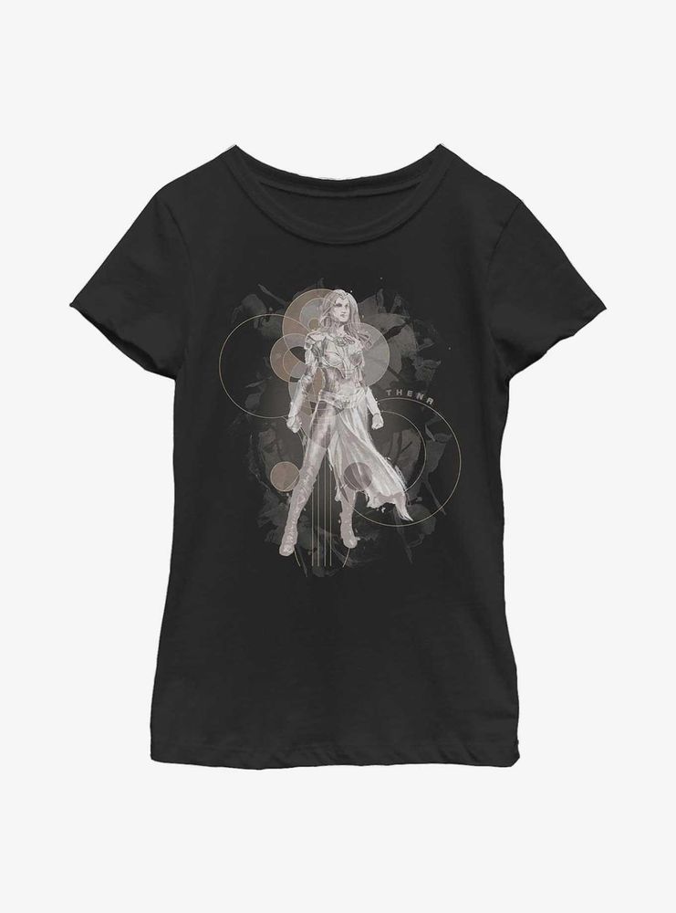 Marvel Eternals Thena Hero Youth Girls T-Shirt