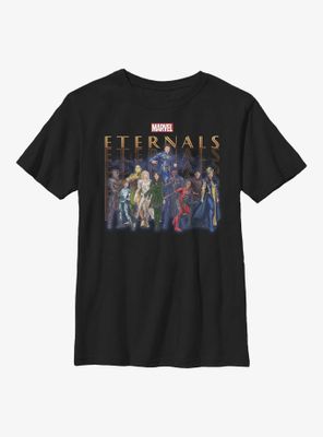 Marvel Eternals Group Repeating Youth T-Shirt