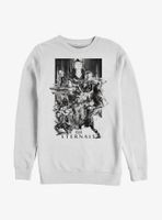 Marvel Eternals Paint Splatter Poster Sweatshirt