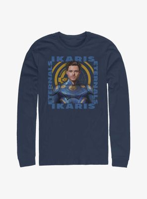 Marvel Eternals Ikaris hero Box Long-Sleeve T-Shirt