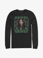 Marvel Eternals Sersi Hero Box Long-Sleeve T-Shirt