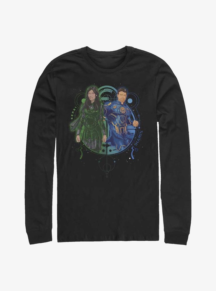 Marvel Eternals Sersi & Ikaris Duo Long-Sleeve T-Shirt