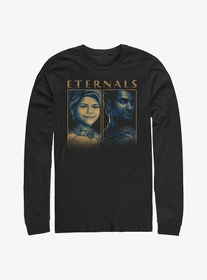 Marvel Eternals Sprite & Kingo Duo Box Long-Sleeve T-Shirt