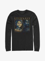 Marvel Eternals Sprite & Kingo Duo Box Long-Sleeve T-Shirt