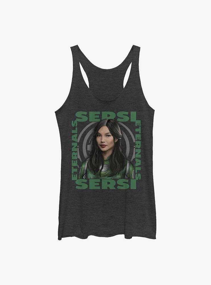 Marvel Eternals Sersi Hero Box Womens Tank Top