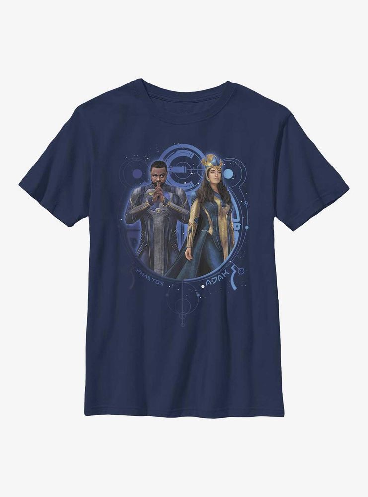 Marvel Eternals Phastos & Ajak Duo Youth T-Shirt