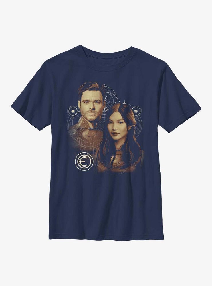 Marvel Eternals Sersi & Ikaris Youth T-Shirt