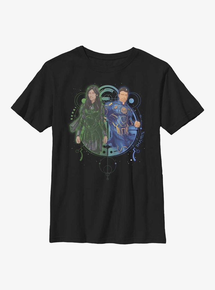 Marvel Eternals Sersi & Ikaris Duo Youth T-Shirt