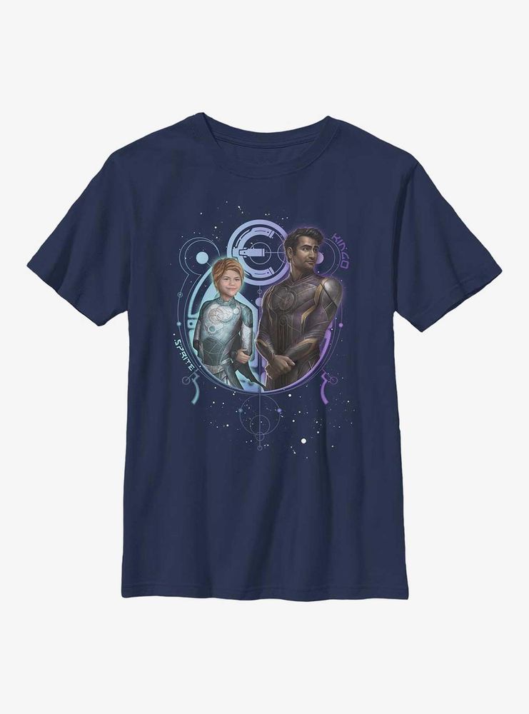 Marvel Eternals Sprite & Kingo Duo Youth T-Shirt