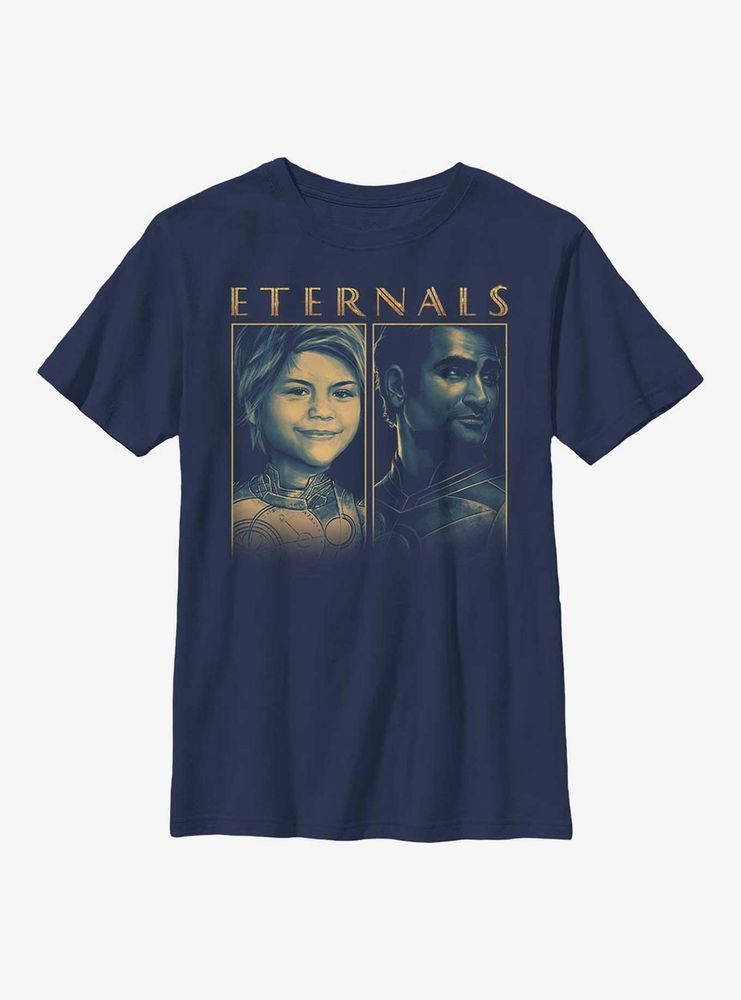 Marvel Eternals Sprite & Kingo Duo Box Youth T-Shirt