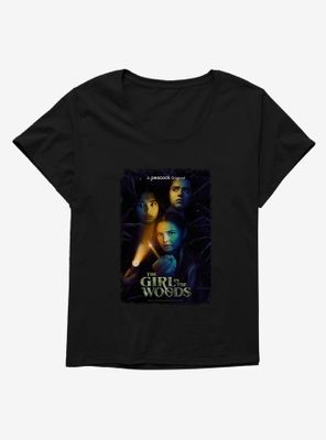 Peacock TV Girl The Woods Series Poster Womens T-Shirt Plus