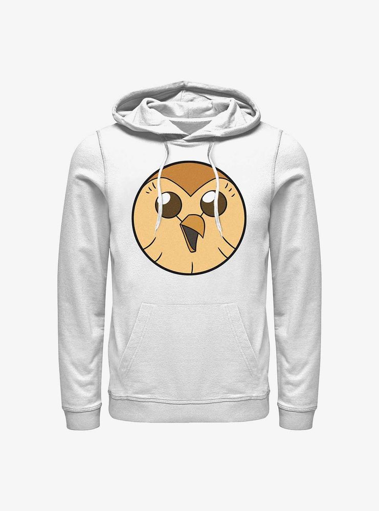 Disney The Owl House Hooty Face Solid Hoodie