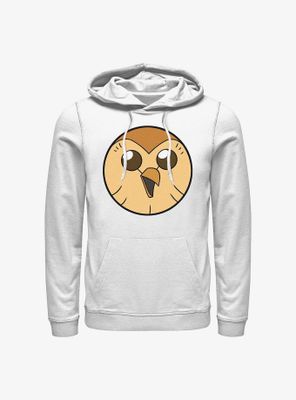 Disney The Owl House Hooty Face Solid Hoodie