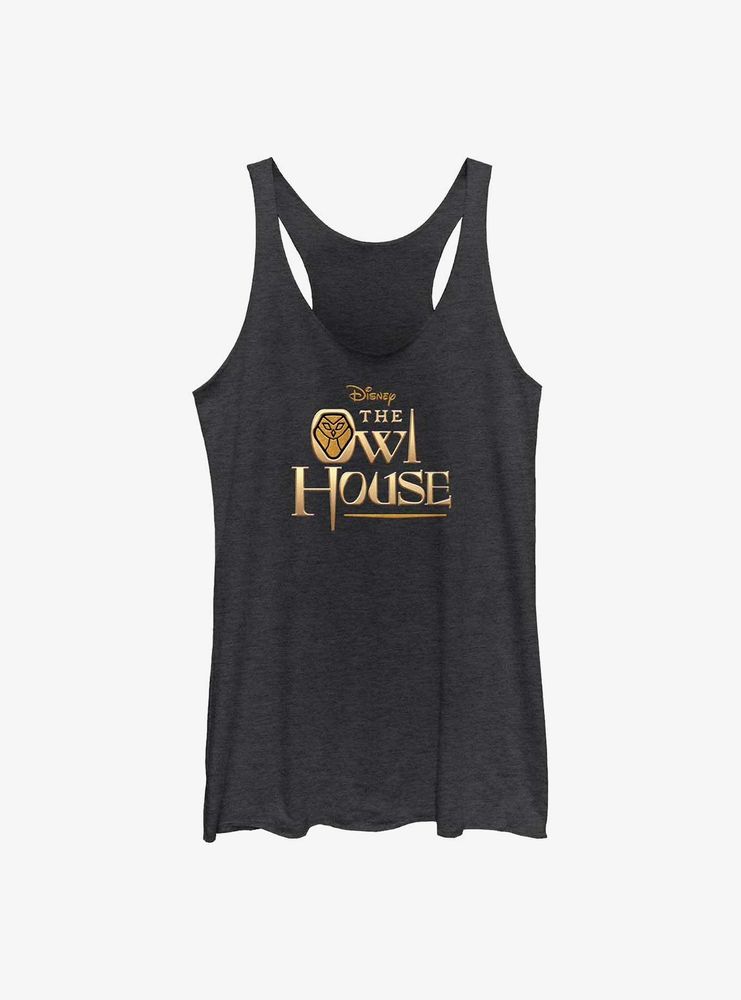 Disney The Owl House Gold Logo Womens Tank Top