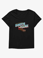 South Park Christmas Guide On the Roof Girls T-Shirt Plus
