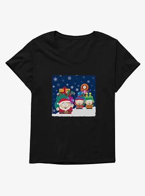 South Park Christmas Guide Presents Girls T-Shirt Plus