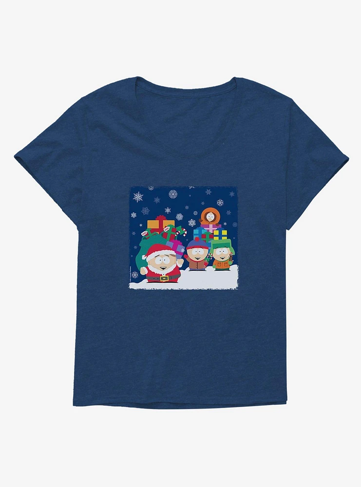 South Park Christmas Guide Presents Girls T-Shirt Plus
