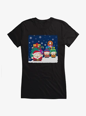 South Park Christmas Guide Presents Girls T-Shirt