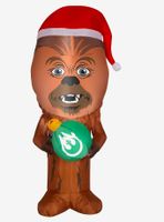 Star Wars Chewbacca Santa Hat Inflatable Decor