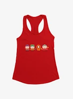 South Park Christmas Guide Holiday Wave Girls Tank