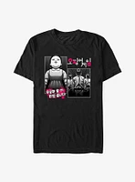 Squid Game Doll & Guards Manga T-Shirt
