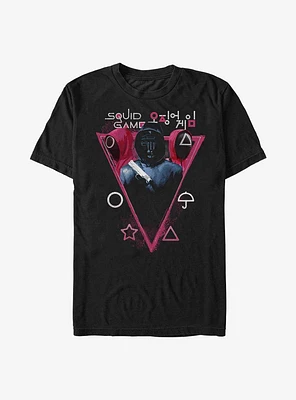Squid Game Frontman Honeycomb Shapes T-Shirt