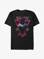 Squid Game Frontman Honeycomb Shapes T-Shirt