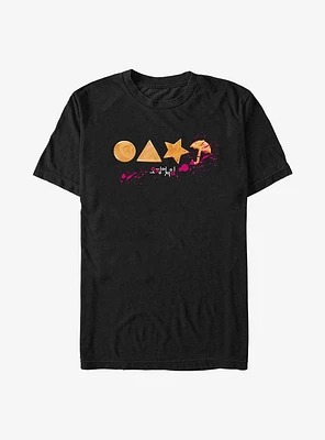 Squid Game Broken Umbrella Splatter T-Shirt