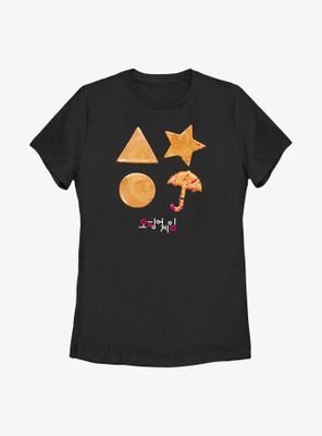 Squid Game Splatter Honeycomb Womens T-Shirt