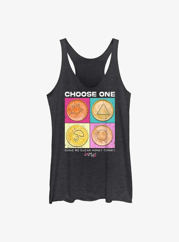 Squid Game Choose One Honeycomb Womens Tank Top