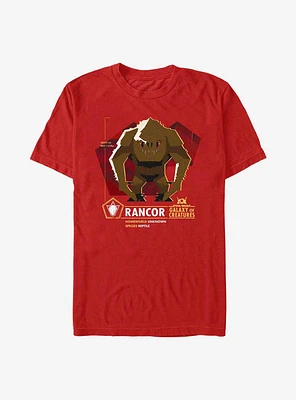 Star Wars Galaxy Of Creatures Rancor Species T-Shirt