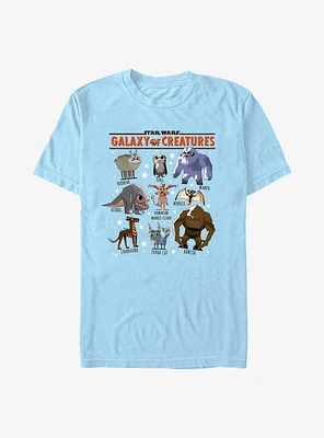 Star Wars Galaxy Of Creatures Creature Textbook T-Shirt