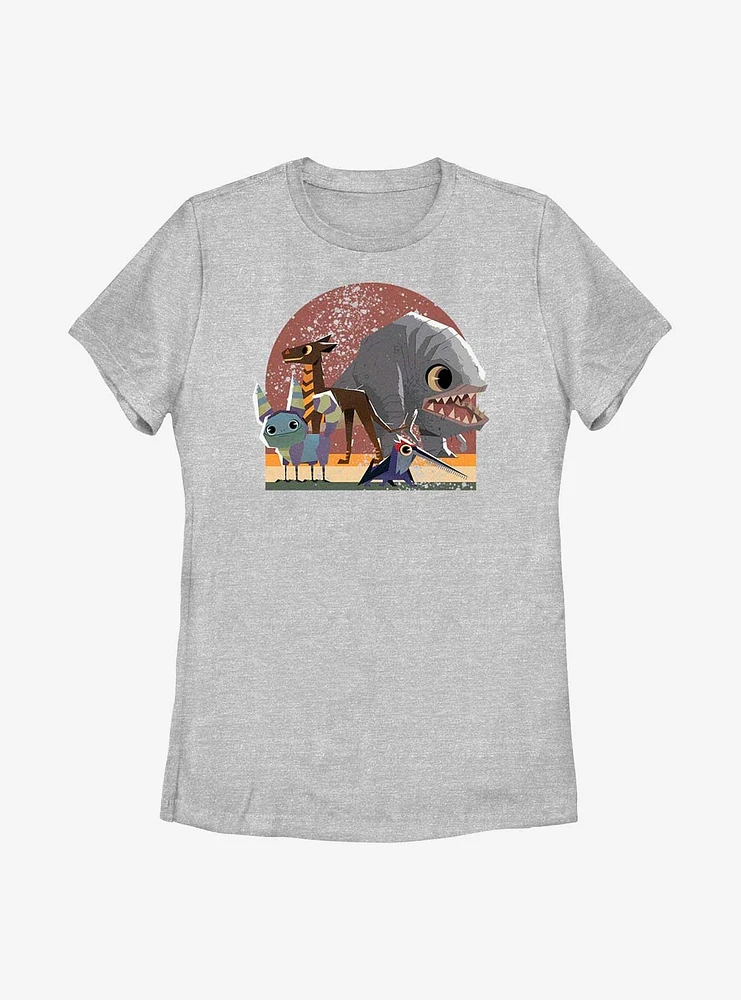 Star Wars Galaxy Of Creatures Creature Group Womens T-Shirt