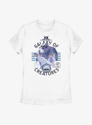 Star Wars Galaxy Of Creatures Hoth Native Species Womens T-Shirt