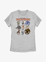 Star Wars Galaxy Of Creatures Creature Textbook Womens T-Shirt
