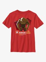 Star Wars Galaxy Of Creatures Rancor Species Youth T-Shirt