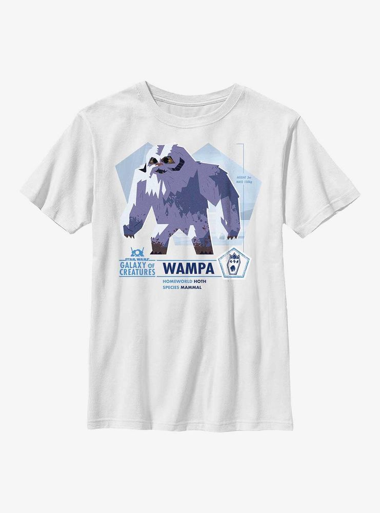 Star Wars Galaxy Of Creatures Wampa Species Youth T-Shirt