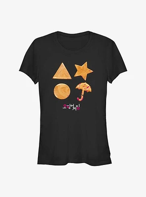 Squid Game Blood Cookies Girls T-Shirt