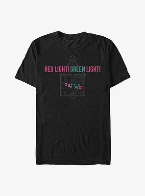 Squid Game Red Lights Green T-Shirt