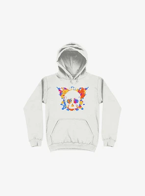 Inkblot Test Skull And Butterfly Hoodie