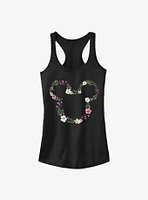 Disney Mickey Mouse Floral Girls Tank