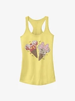 Disney Mickey Mouse & Minnie Ice Cream Cones Girls Tank Top