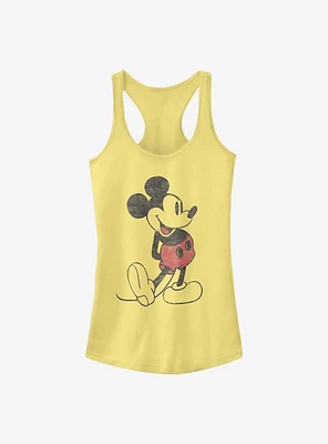 Disney Mickey Mouse Vintage Classic Girls Tank