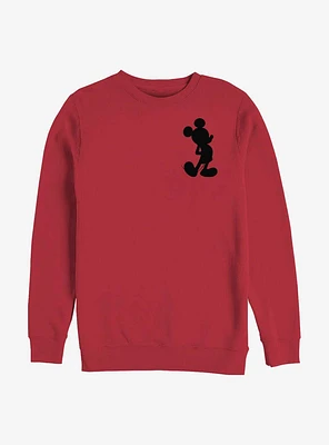 Disney Mickey Mouse Silhouette Crew Sweatshirt